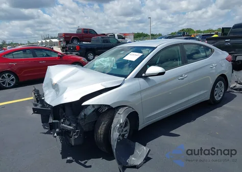 2018 Hyundai Elantra Se from USA, damaged, VIN KMHD74LF2JU614736